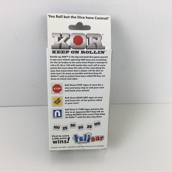 A Game Pack bundle of Family Fun - card pack and dice game - Picture 6 of 7